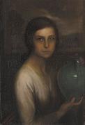 Julio Romero de Torres The girl from Cordoba oil painting artist